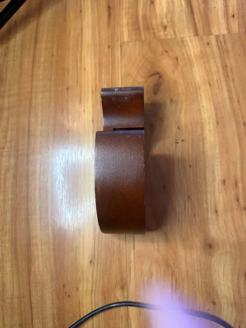 Levenger Wooden Desktop Tape Dispenser